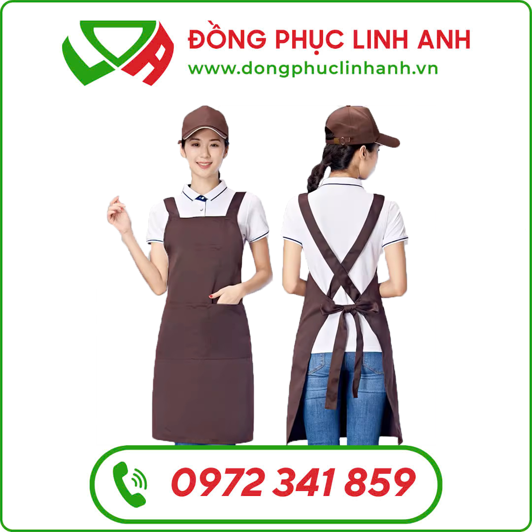 Tạp Dề Màu Nâu