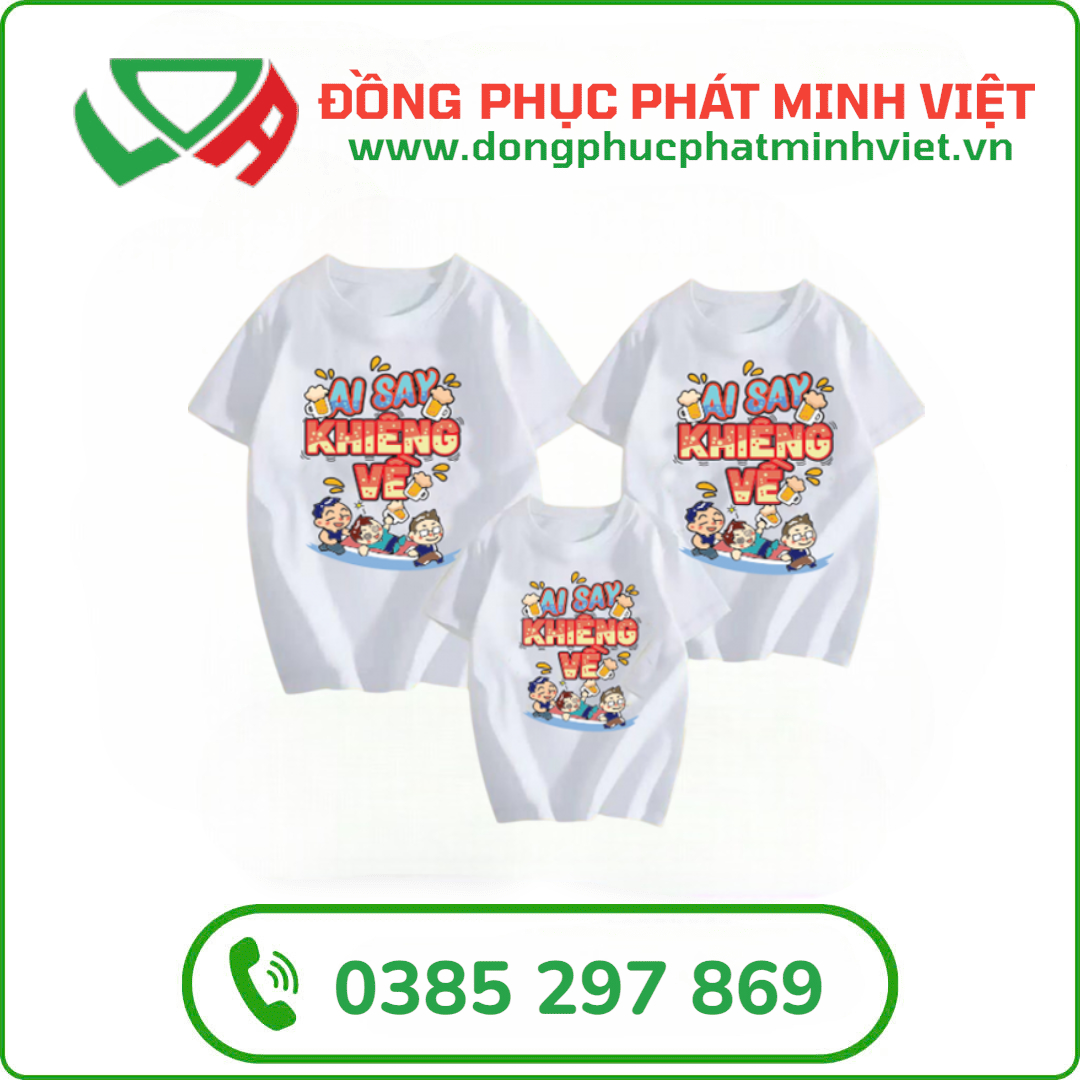 Áo thun cỏ tròn đồng phục du lịch