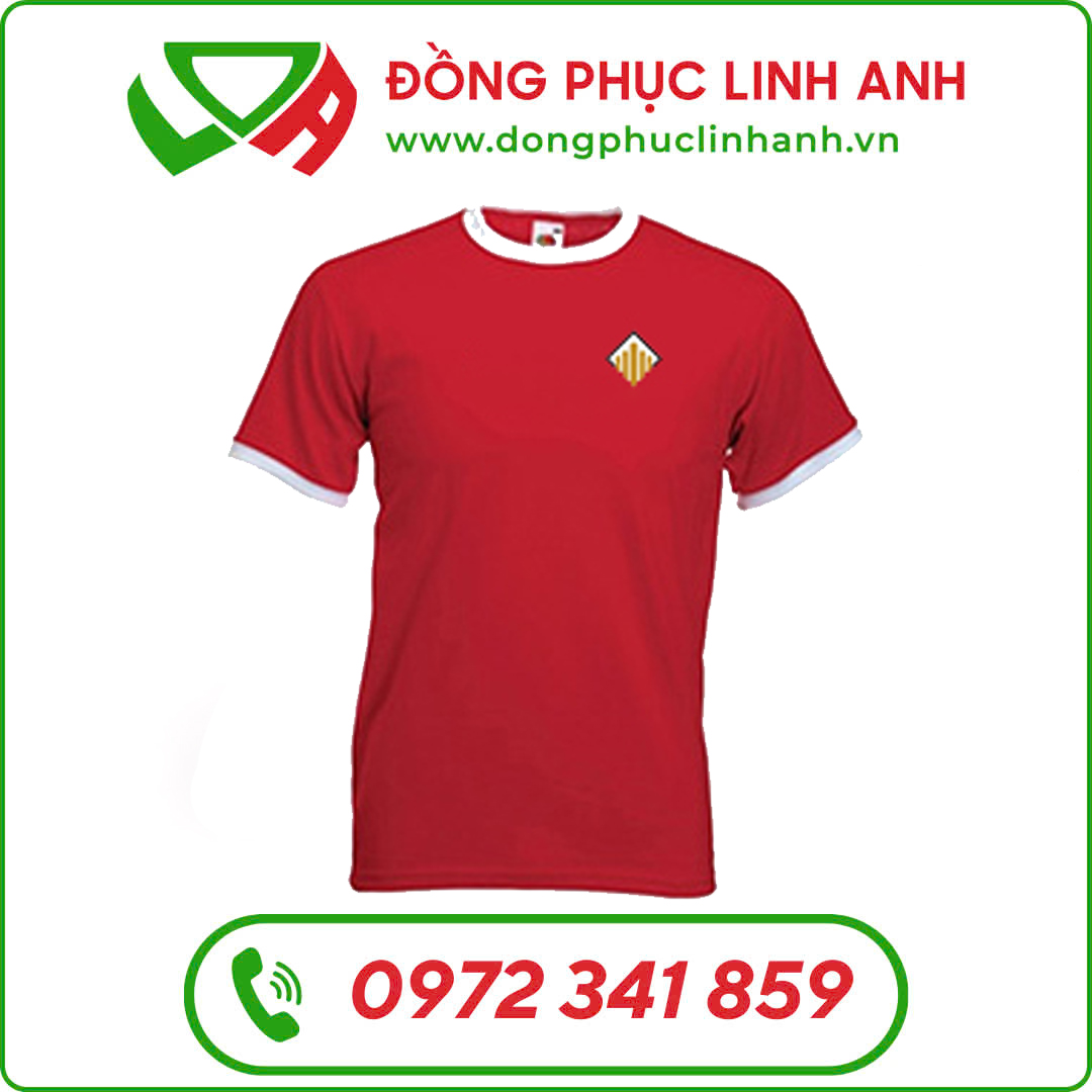 Áo Thun Đồng Phục Cổ Tròn Công Ty Xây Dựng