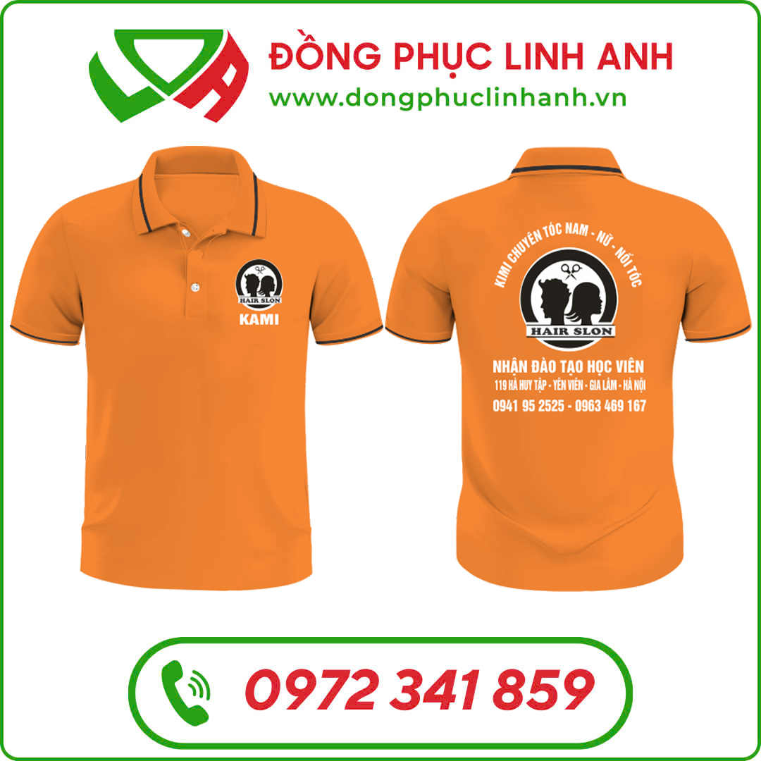 Áo Thun Đồng Phục Tiệm Tóc Kami