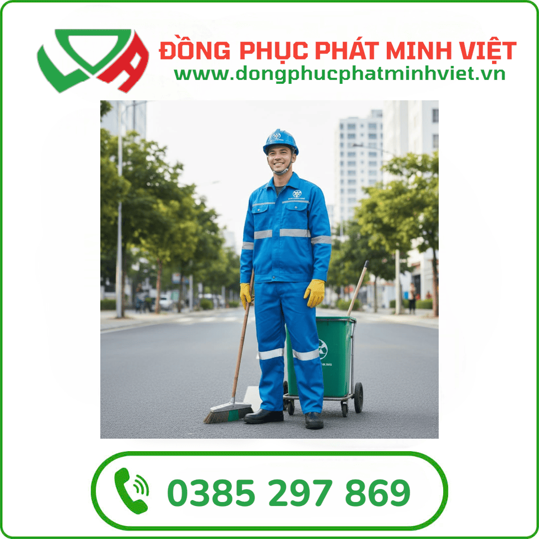 Bộ Quần Áo Công Nhân Môi Trường 4