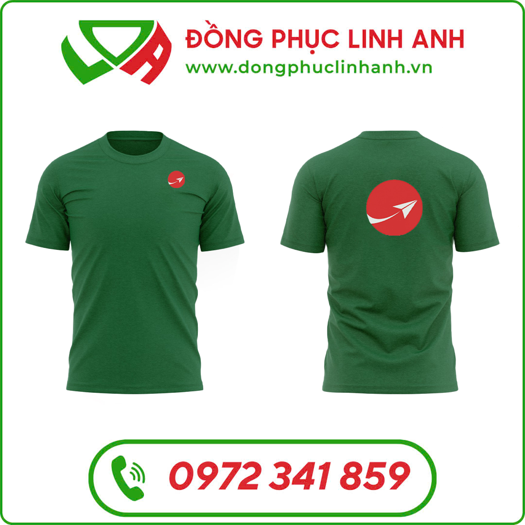 Áo Thun Đồng Phục Cổ Tròn Công Ty Tân Phát