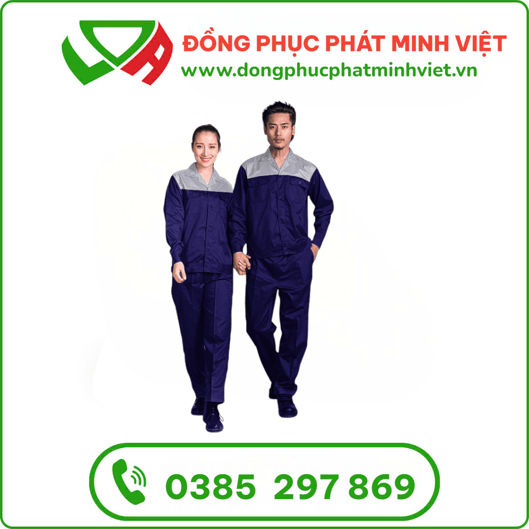 Quần Áo Công Nhân Cơ Khí Mẫu 2