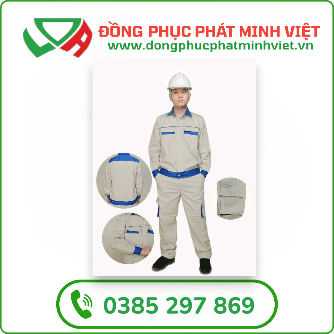 Quần Áo Công Nhân Xây Dựng Mẫu 3