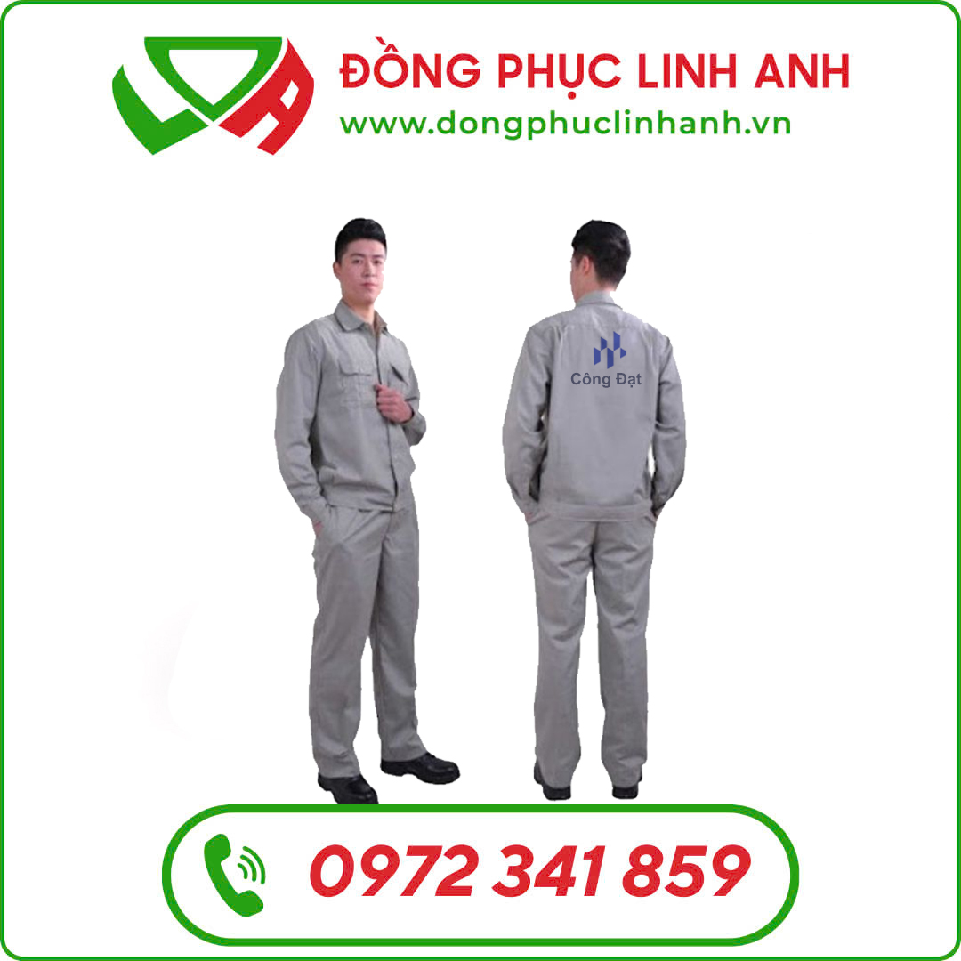 Dự Án : Bộ Quần Áo Cơ Khí Công Ty Công Đạt