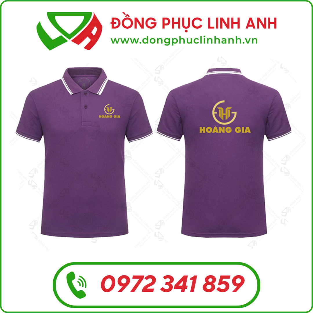 Đồng Phục Linh Anh một trong những địa chỉ may áo thun đồng phục công nhân Hóc Môn