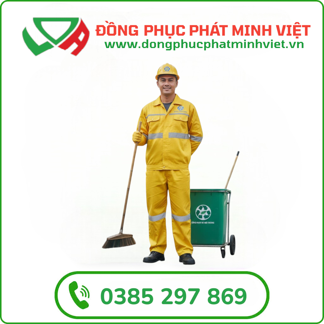 Bộ Quần Áo Công Nhân Môi Trường 1