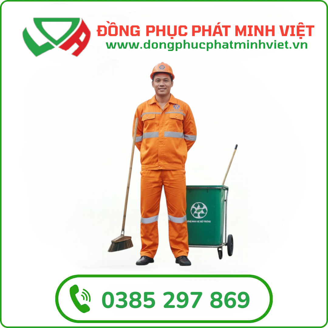 Bộ Quần Áo Công Nhân Môi Trường 2