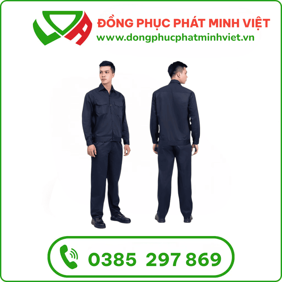 Quần Áo Công Nhân KaKi Mẫu 2
