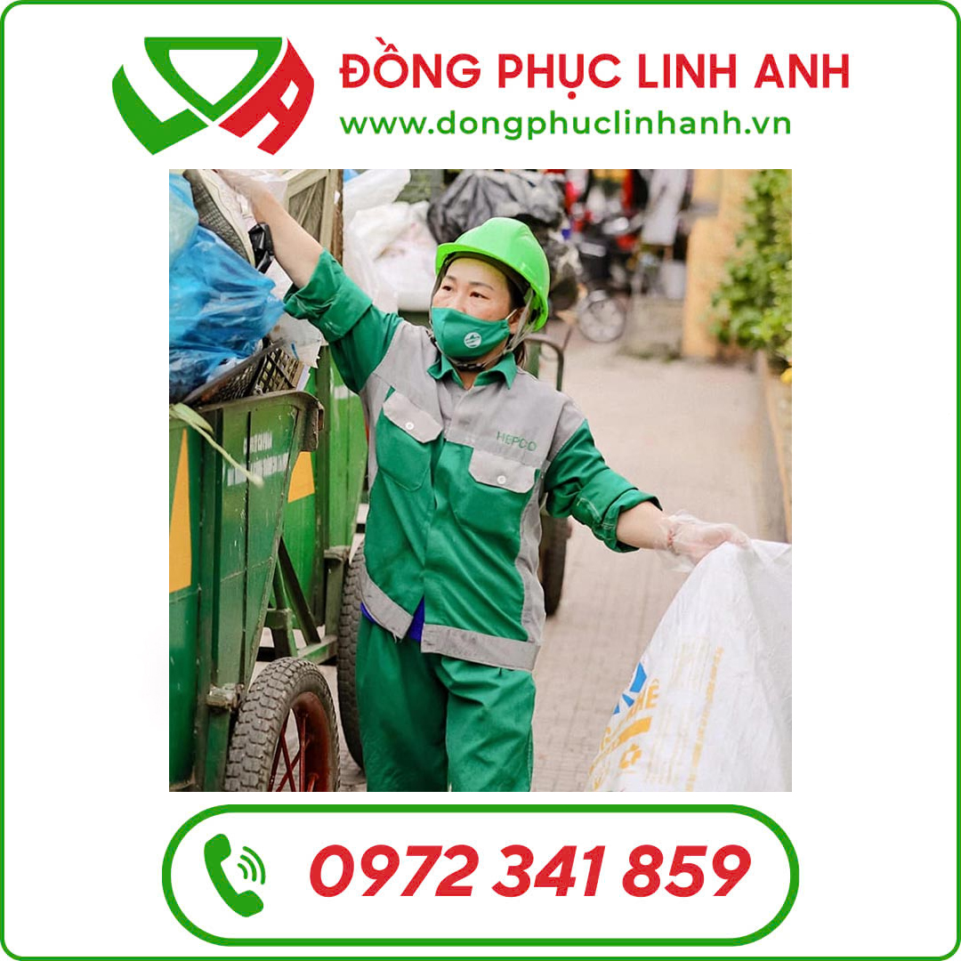 Bộ Quần Áo Công Nhân Môi Trường