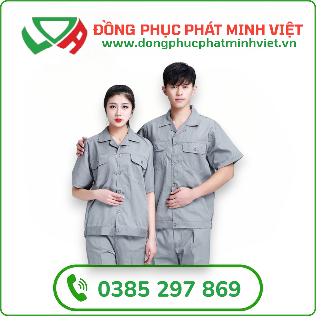 Quần Áo Công Nhân Cơ Khí Mẫu 3