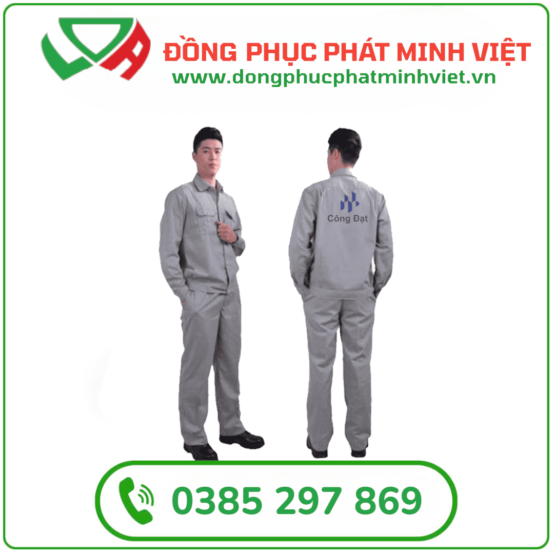Dự Án : Bộ Quần Áo Cơ Khí Công Ty Công Đạt