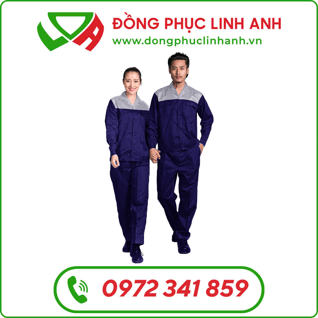 Quần Áo Công Nhân Cơ Khí Mẫu 2