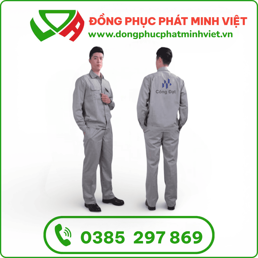 Bộ Quần Áo Cơ Khí Công Ty Công Đạt