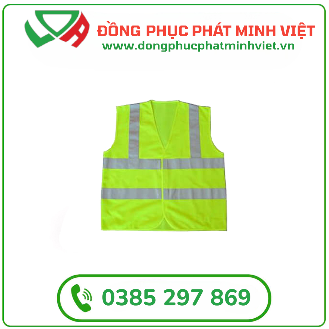 Áo Phản Quang Màu Xanh Lá