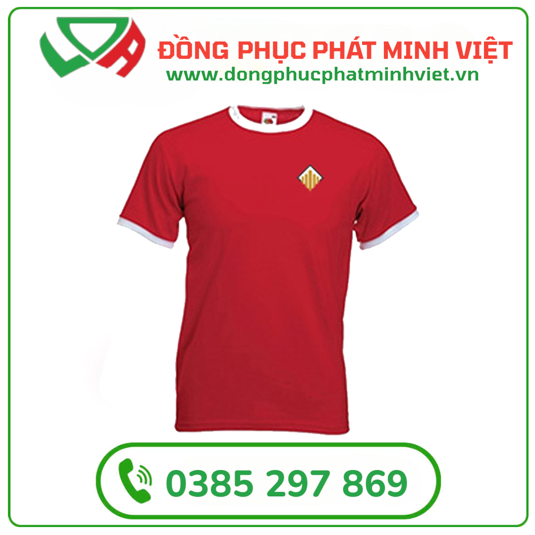Áo Thun Đồng Phục Cổ Tròn Công Ty Xây Dựng