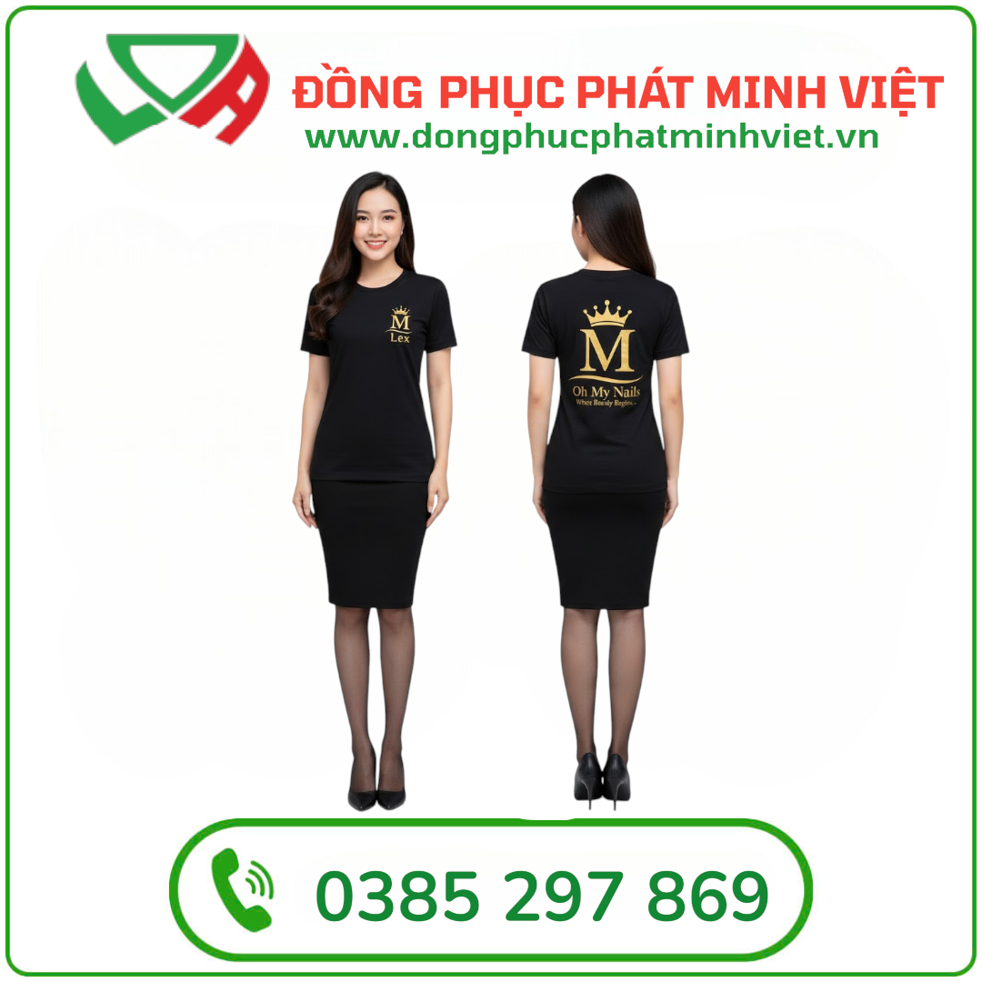 Đồng phục tiệm nail 2
