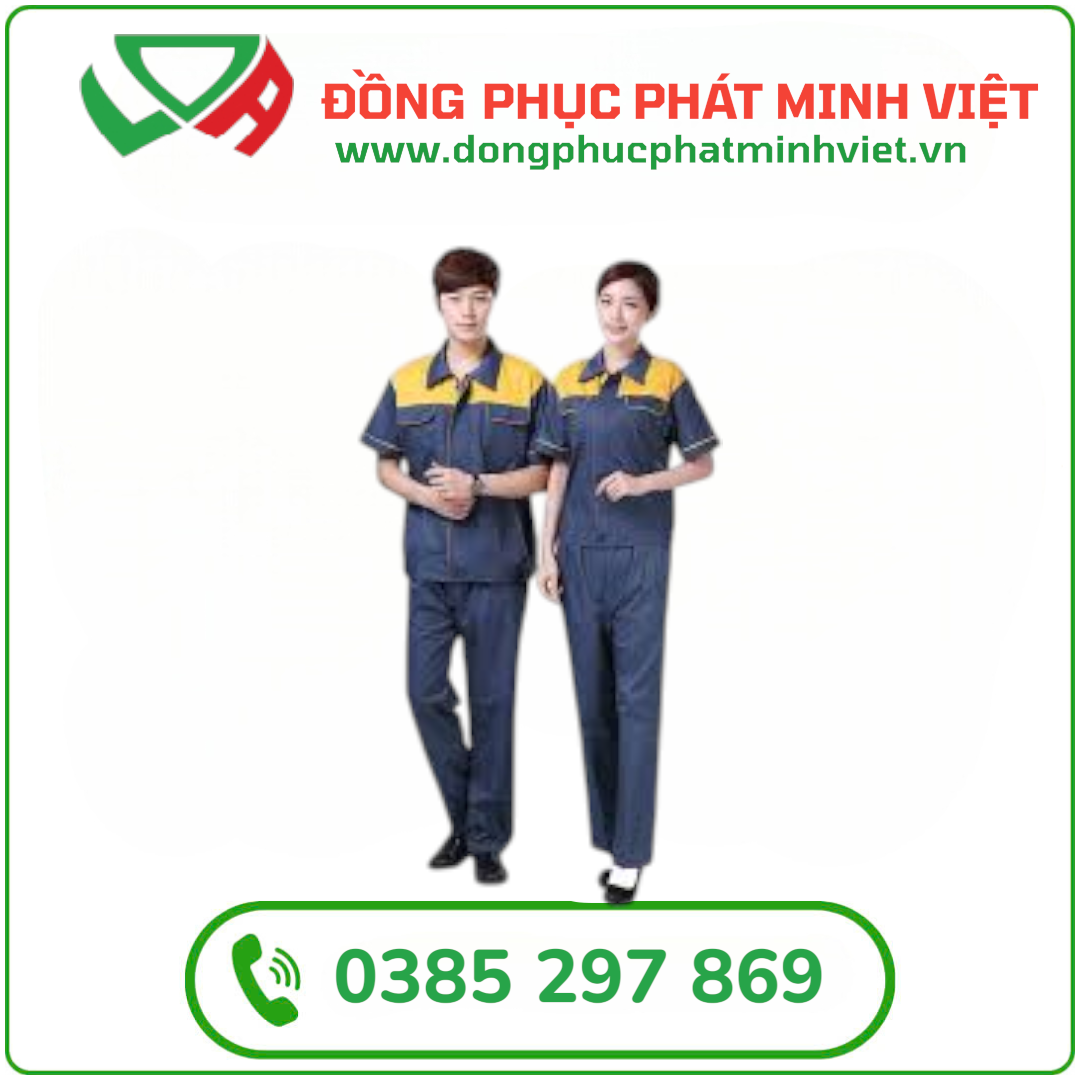 Quần Áo Công Nhân Cơ Khí Mẫu 4